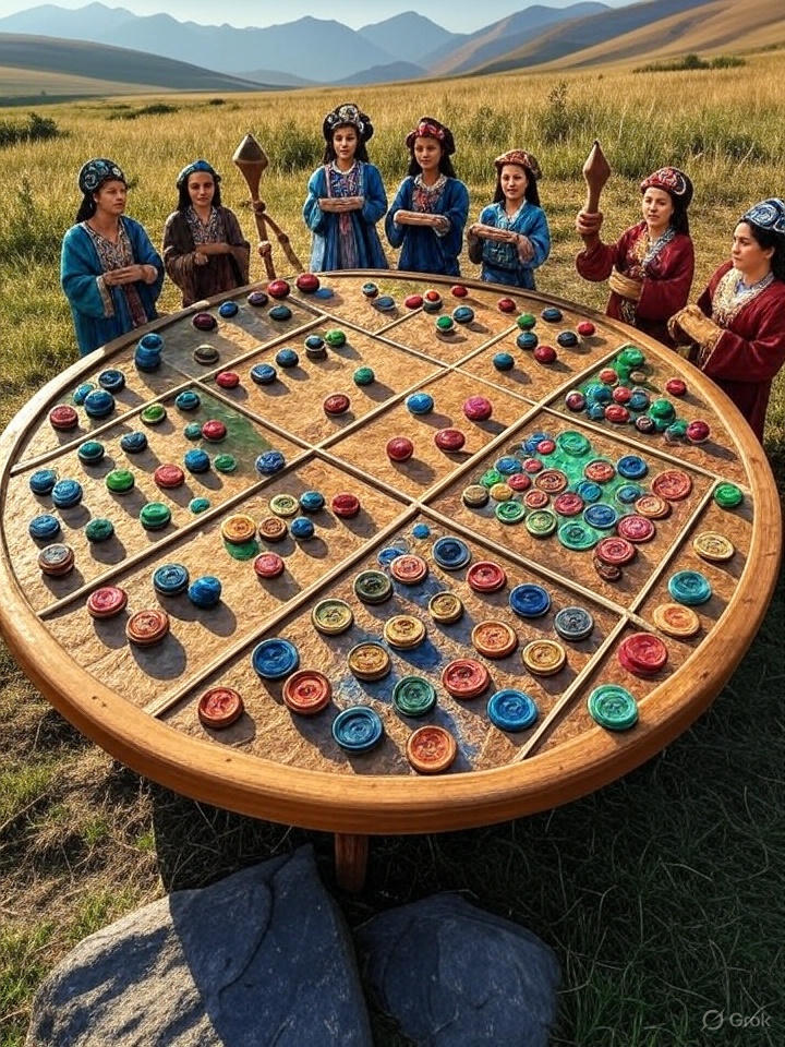 Казахстанские игры с элементами национальной культуры